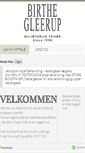 Mobile Screenshot of book.birthe-gleerup.dk